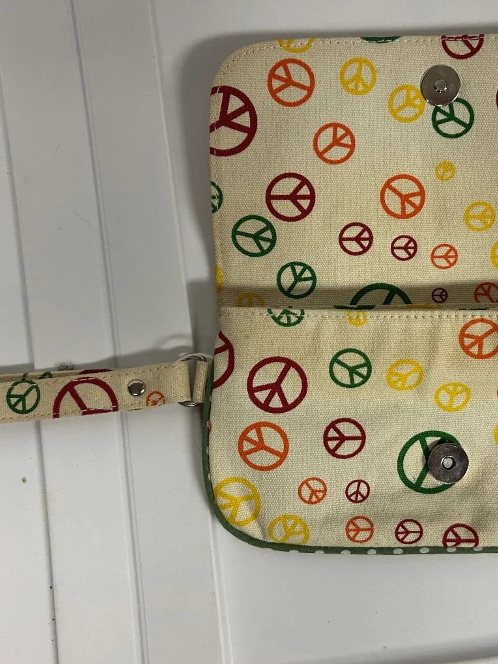 Bungalo Peace Wristlet